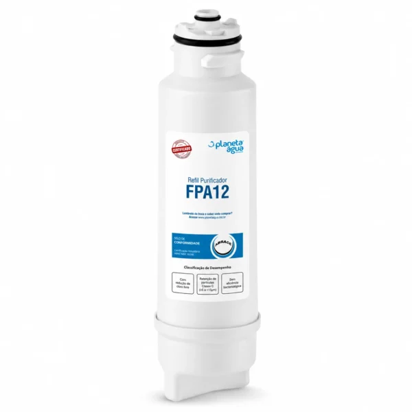 Refil FPA12 Planeta Água Compatível com Purificadores Electrolux PA10N, PA20G, PA25G, PA30G e PA40G